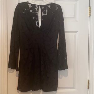 BCBG black, lace dress